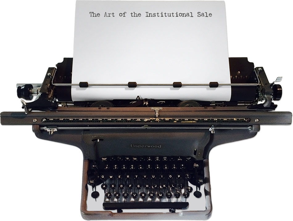 The Art of the Institutional Sale